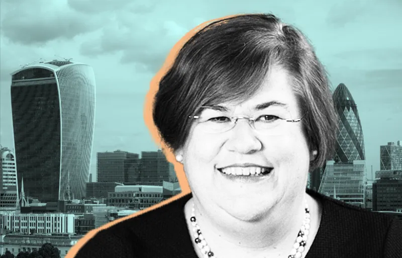 Lesley Titcomb, chief executive officer of Pensions Regulator (London skyline: Simon Dawson/Bloomberg) Lesley Titcomb, chief executive officer of Pensions Regulator (London skyline: Simon Dawson/Bloomberg)