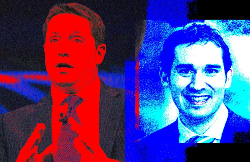 Carson Block and Joshua Mitts (Victor J. Blue/Bloomberg) Carson Block and Joshua Mitts (Victor J. Blue/Bloomberg)