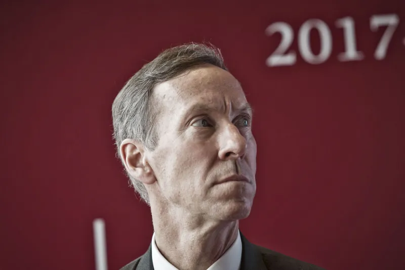 Vanguard announced its chairman, Bill McNabb, will step down at the end of the year. (Qilai Shen/Bloomberg) Vanguard announced its chairman, Bill McNabb, will step down at the end of the year. (Qilai Shen/Bloomberg)